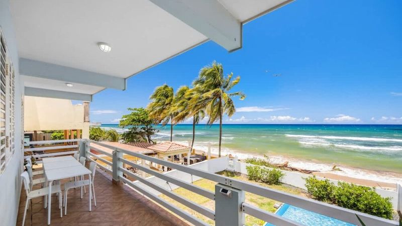 Beachfront House In Puerto Rico