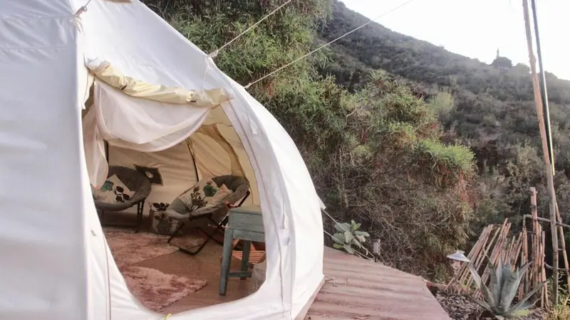 Romantic Glamping w/ Private Hot Tub | Valle Guadalupe