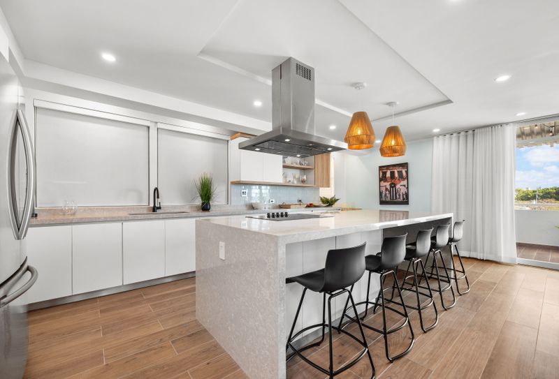 Savor every bite in this stylish dining.