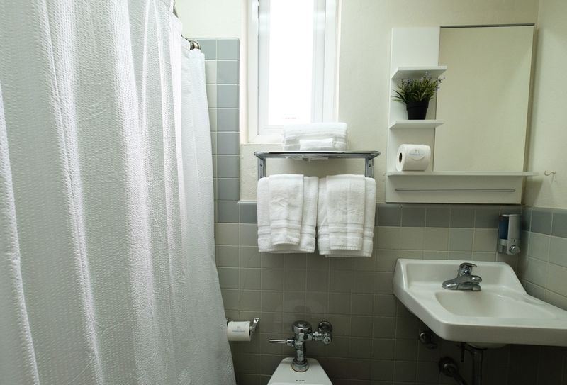 Our bathroom is always spotless and stocked with fresh, fluffy towels and all the essentials you need for a refreshing start or end to your day.