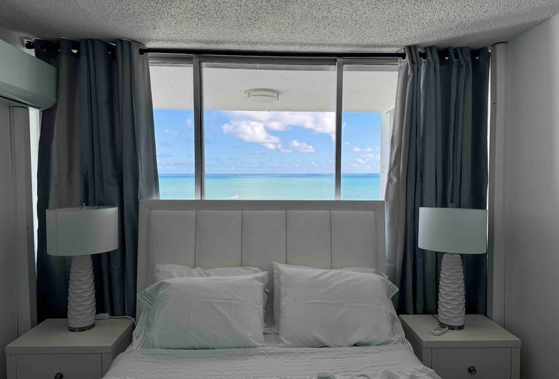 Wake Up to Paradise: Experience serene mornings with stunning ocean views right from the comfort of your luxurious bed.