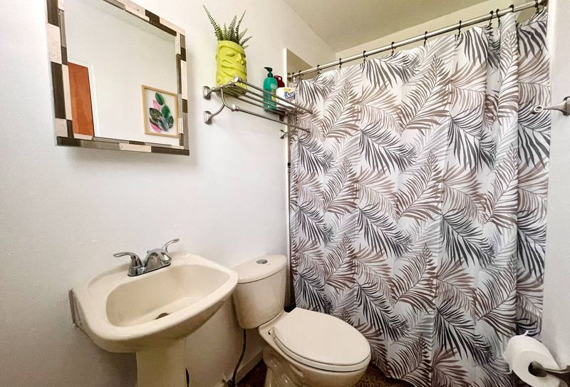 Sparkling clean bathroom with a fresh design.