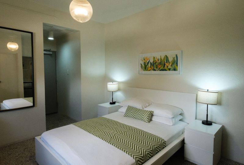 Designed for Your Comfort: This bright and airy room features a comfortable queen bed and convenient access, ensuring a seamless and enjoyable stay from the moment you arrive.