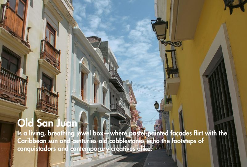 Near  to the colorful streets of Old San Juan. Explore pastel facades and cobblestone streets.