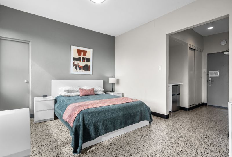 Settle into a cozy and inviting bedroom designed for your utmost comfort, ensuring you wake up feeling refreshed and ready to explore.