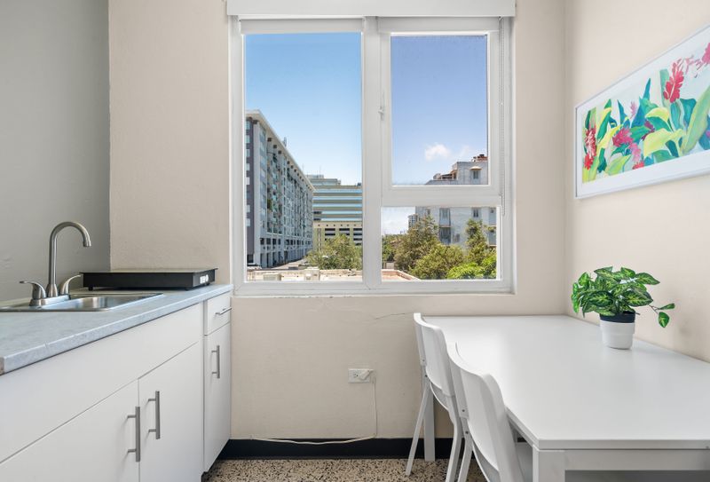 The perfect spot for your morning coffee before you head out and explore.