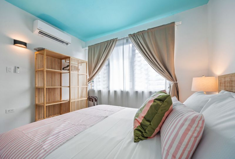 A tranquil and spacious bedroom for a deep, restful night's sleep.