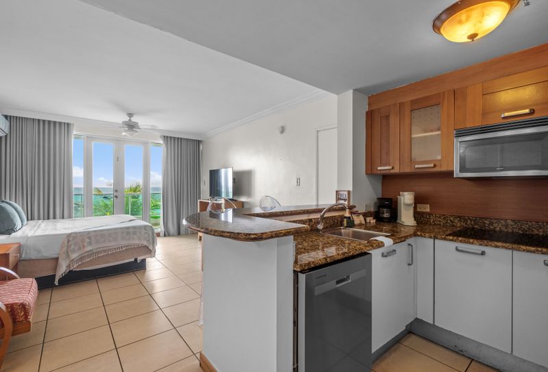 Your home away from home. A fully equipped kitchen for all your needs.
