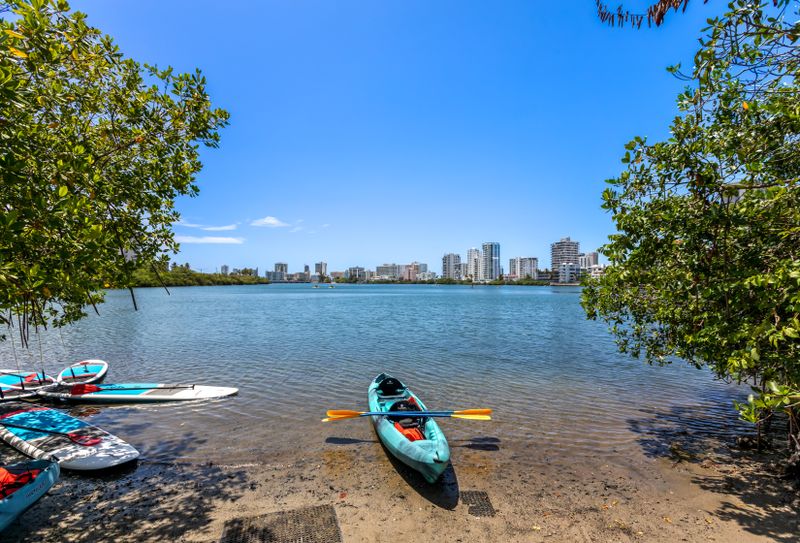 Bask in the beauty of the ocean right outside your window, where the water meets the sky in tranquility.