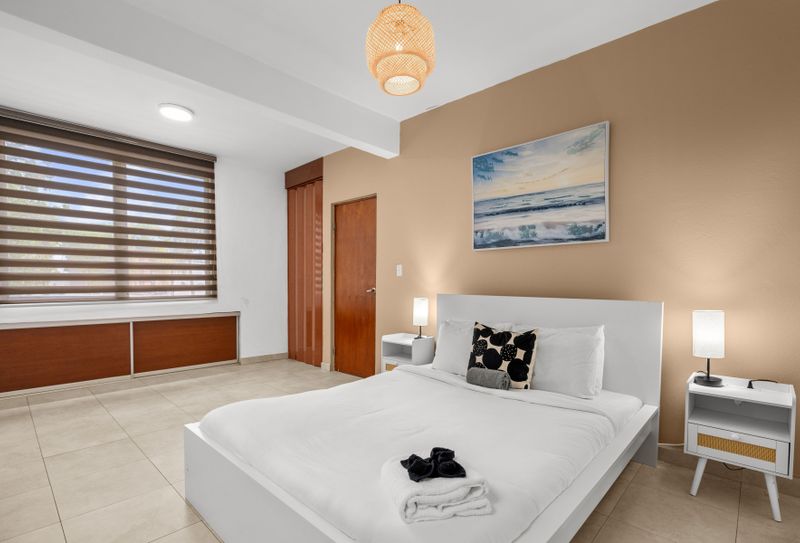 Drift into dreamland in our serene sanctuary.