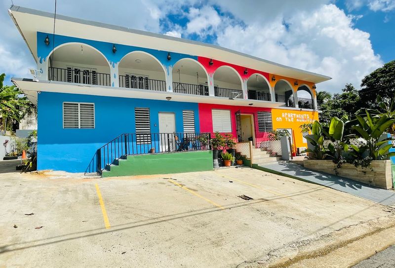 Vibrant, unique exterior welcomes you!
