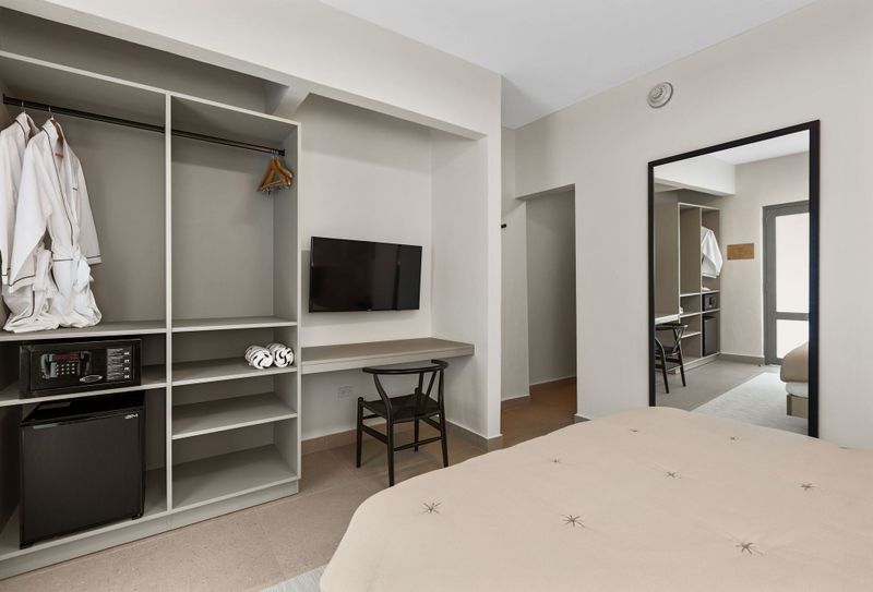 Find everything you need for a comfortable stay in this thoughtfully stocked cabinet