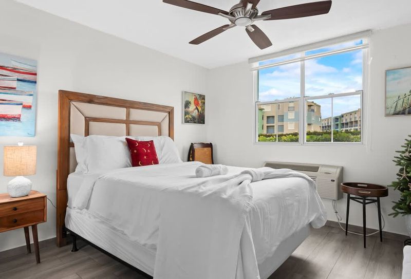 Tropical Escape | with Pool | Tennis | Cabo Rojo 5 Elegantly appointed bedroom with a cozy bed and tranquil ambiance. Your peaceful haven for sweet dreams.