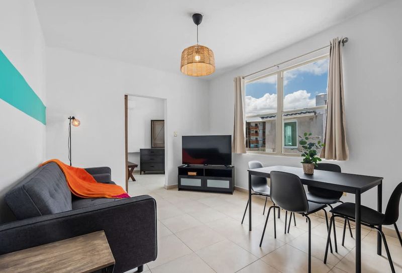 Relax After the Beach. Cozy Sofa & Smart TV.