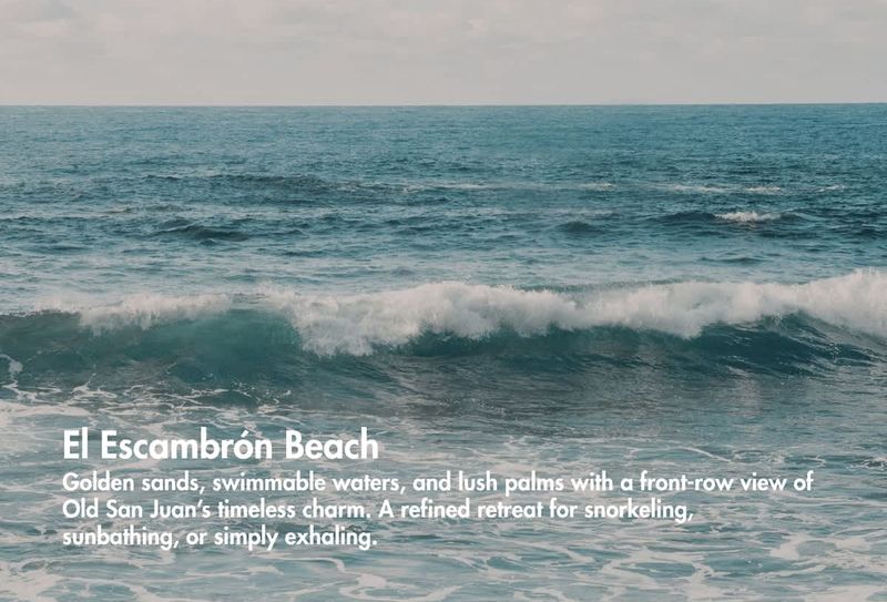 Near to El Escambrón Beach's golden sands and swim-friendly waters. Your beach vacation awaits!