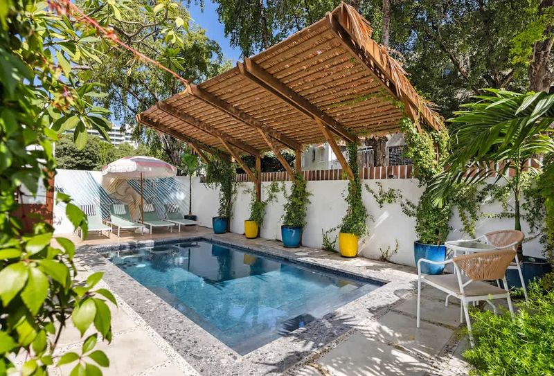 Sip a drink and soak in the sun, lounging on the daybeds.