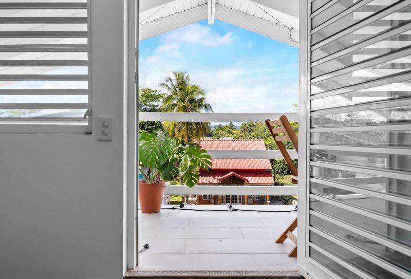 balcony entrance with views