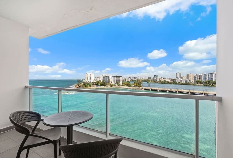 Your private oasis with an unparalleled view: perfect for morning coffee or evening sunsets over the lagoon.