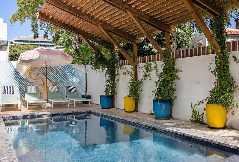 Take a dip under the stars in our beautifully lit pool.