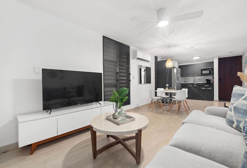 Your home away from home, right in our living room.