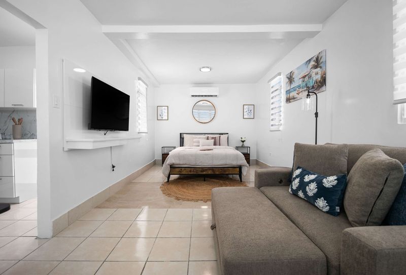 Open-concept modern living