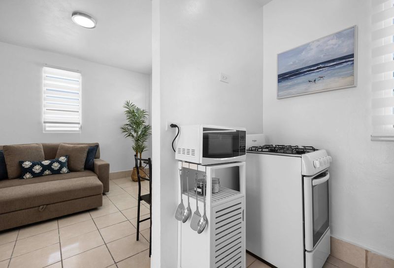 Bright, cozy living area