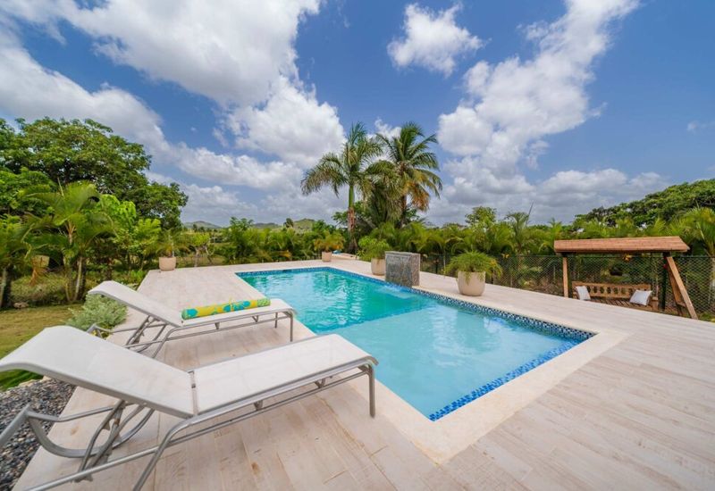 Mountain-View Oasis | 2BR | Pool, AC & BBQ | Higüey 1