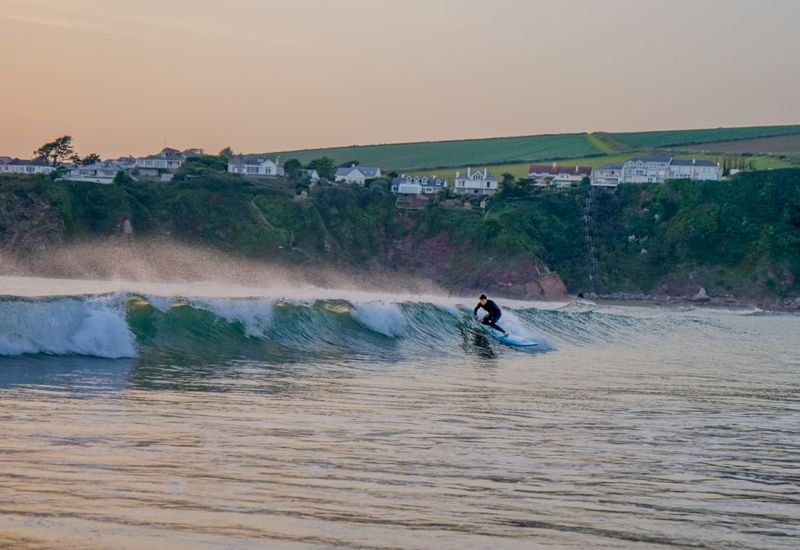 Surfing in devon cover image