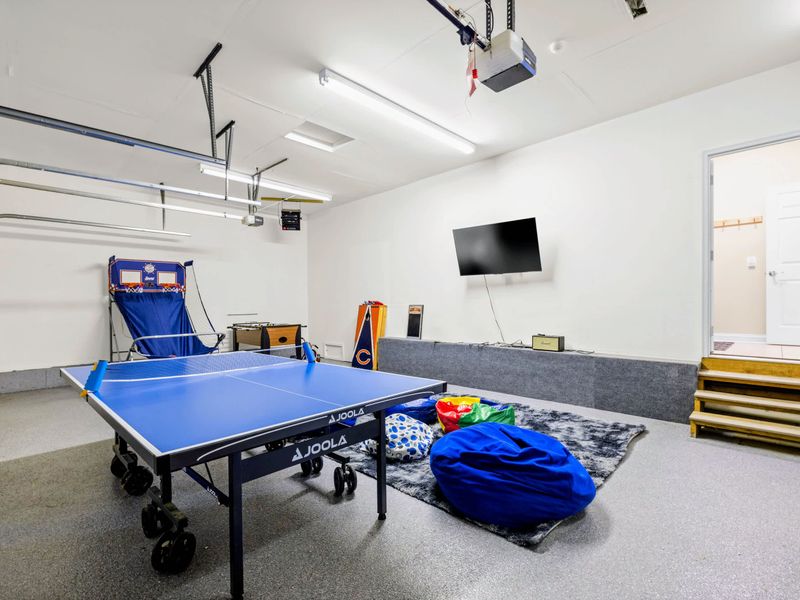 Indoor recreation for all ages, ping pong, basketball, and more.