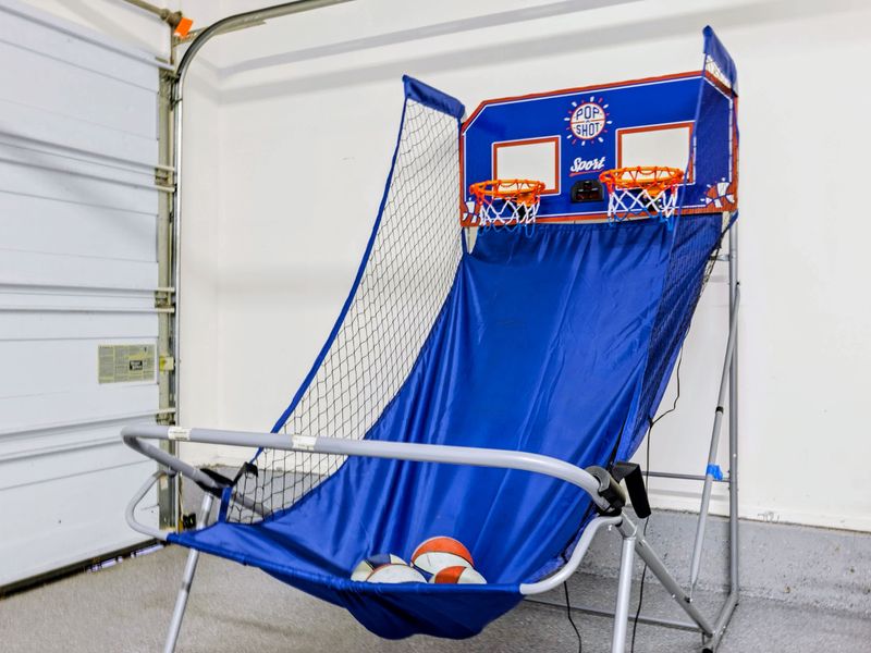 Arcade basketball brings the friendly competition indoors.
