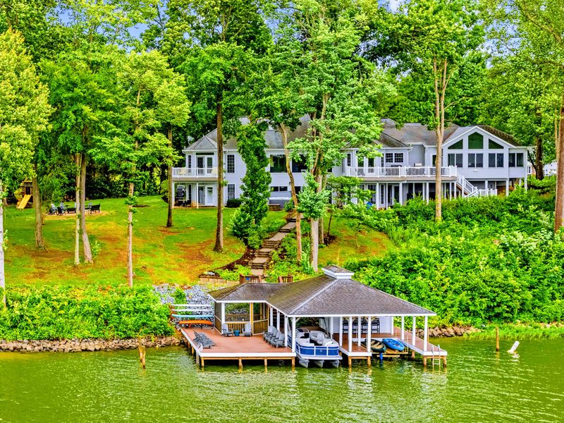 Your private dock and shoreline, the reason you come to the lake.