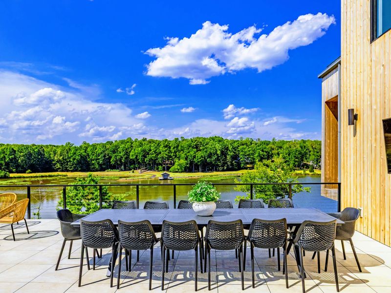 Outdoor Dining - Dinner outside becomes the default from spring through fall.