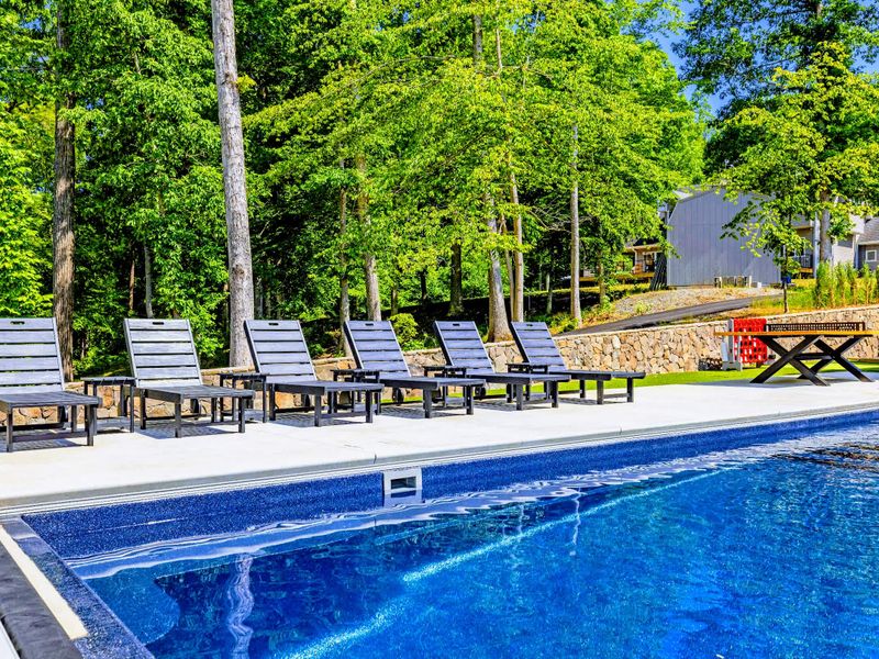 Pool - Loungers wait poolside for the slow part of the day.