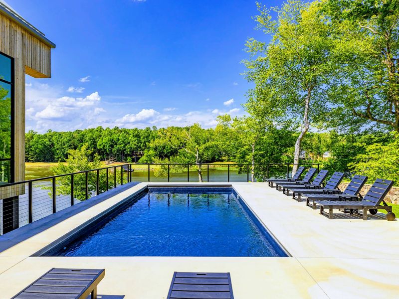Pool - Designed for long lake days that start and end in the water.