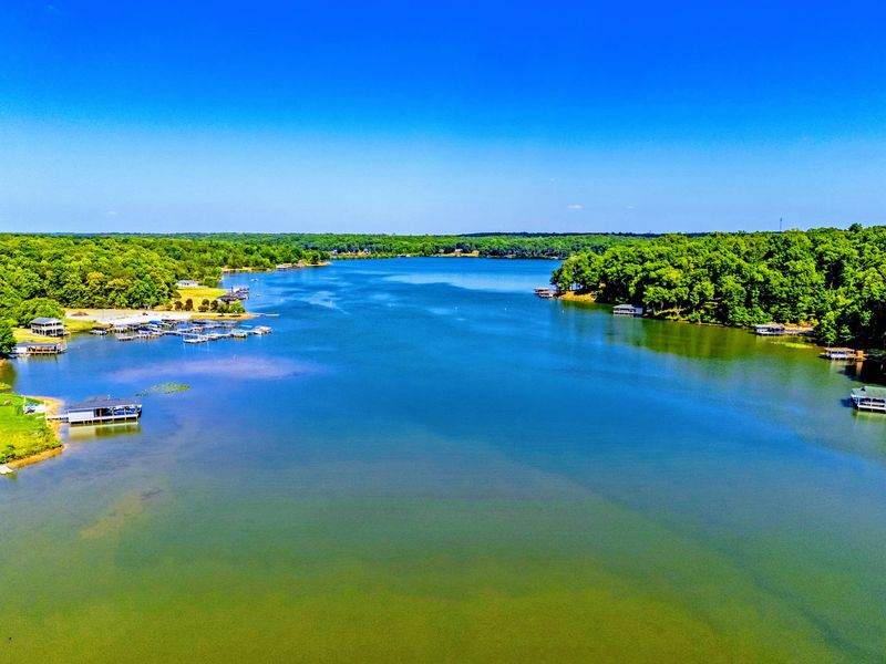 Lake View - The broad open lake beyond the cove, classic Lake Anna.