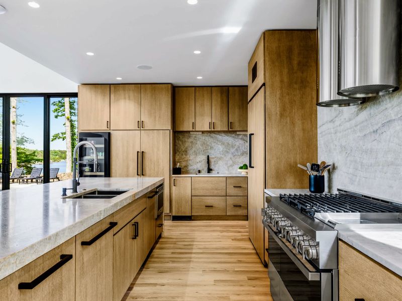 Chef's Kitchen - Generous prep space and quartzite counters for cooking that feeds a full house.
