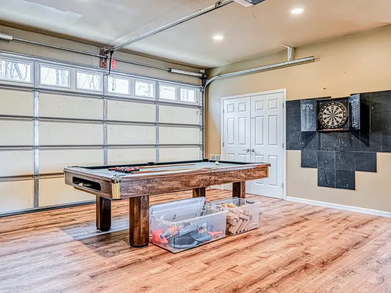 Game Room - A pool table and open floor make this the go-to spot on a rainy afternoon.