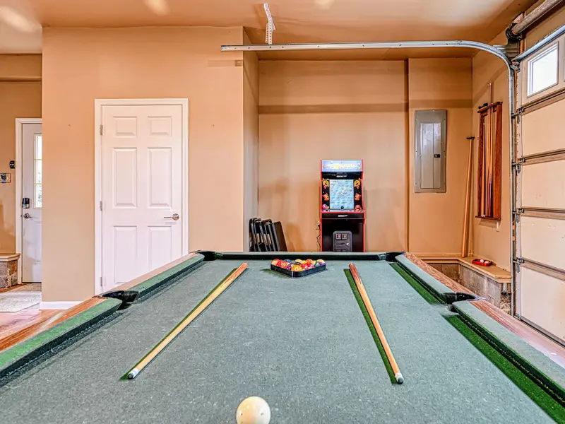 Game Room - Room to spread out for tournaments, movie breaks, and easy hanging out.