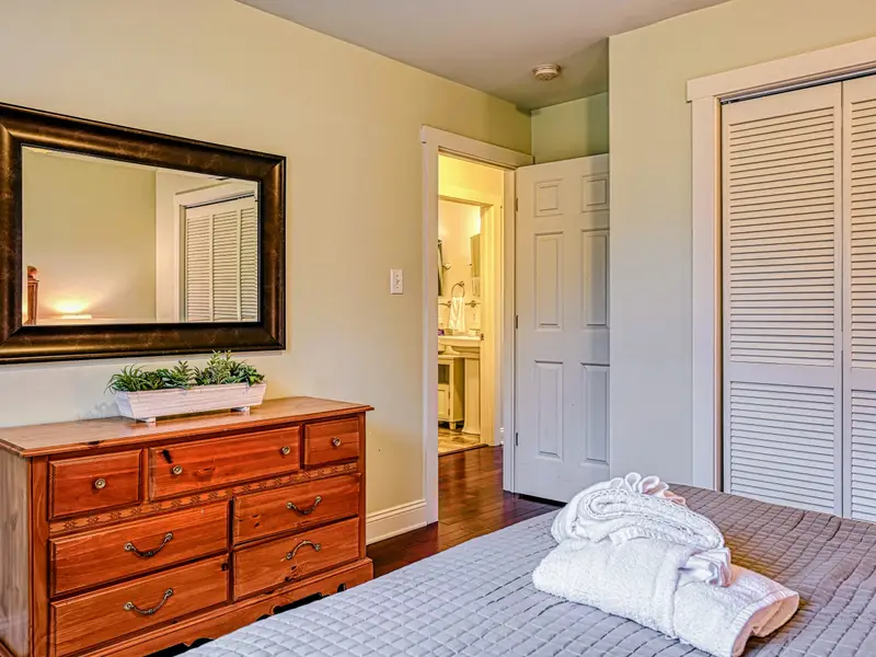 Bedroom 2 - A welcoming queen bedroom just off the main living area.