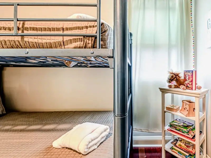 Bunk Room - Cozy bunks keep kids happy and well-rested upstairs.