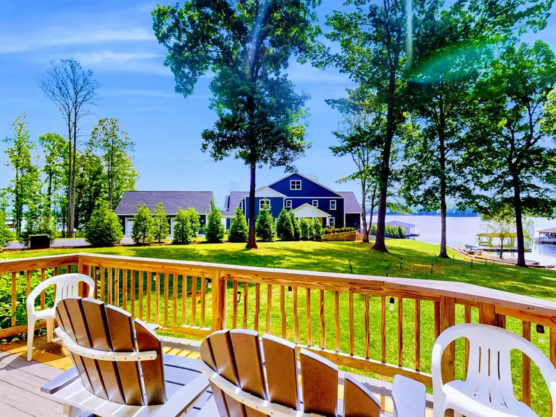 Fire Pit - Adirondack-style seating around the fire, the natural end to a full day on the water.