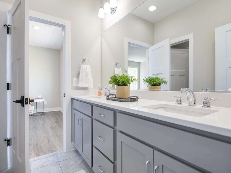 Jack and Jill Shared Bathroom.