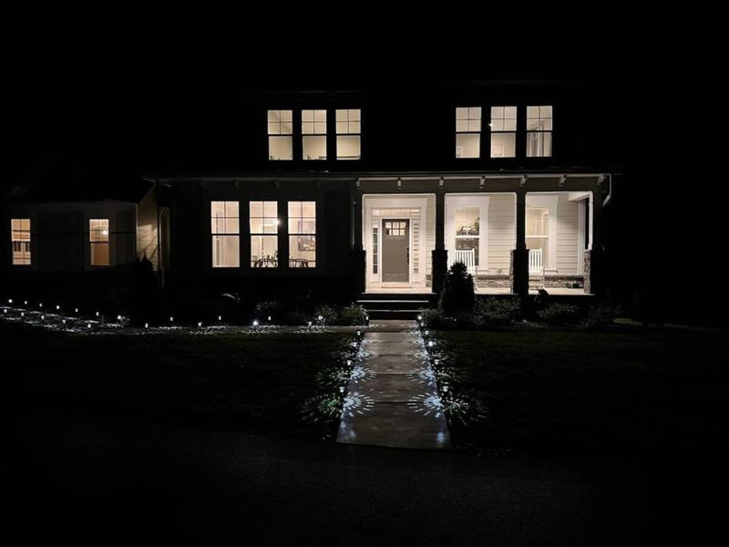 Front at night!