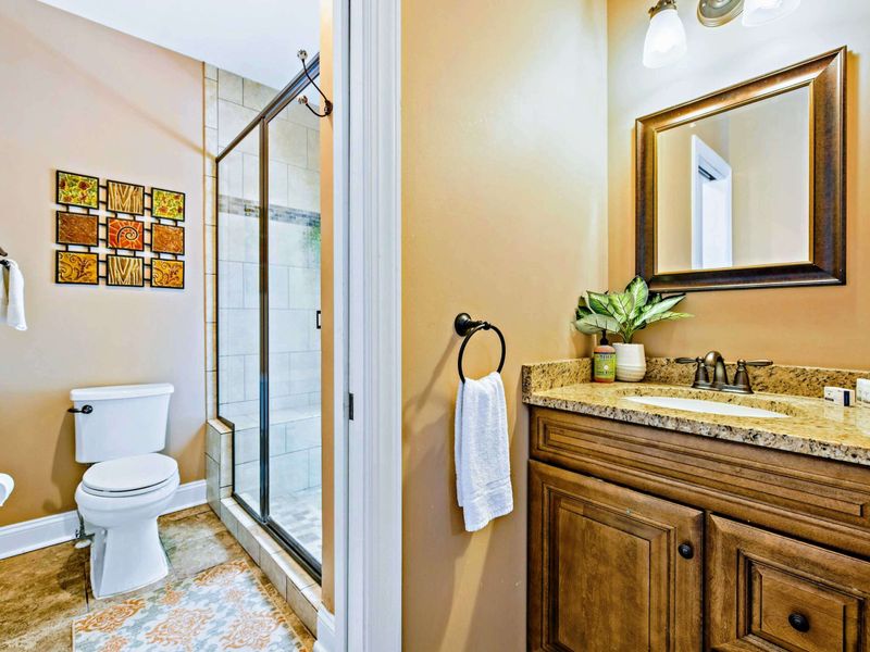 Shared bathroom.