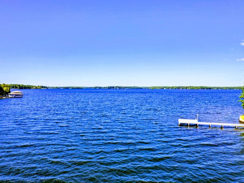 Enjoy the luxuries of a private dock with easy access for kayaks or the perfect tanning area.