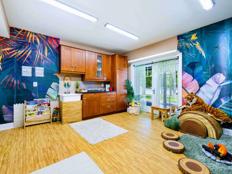 The adventure room is perfect for every child's wild imagination.