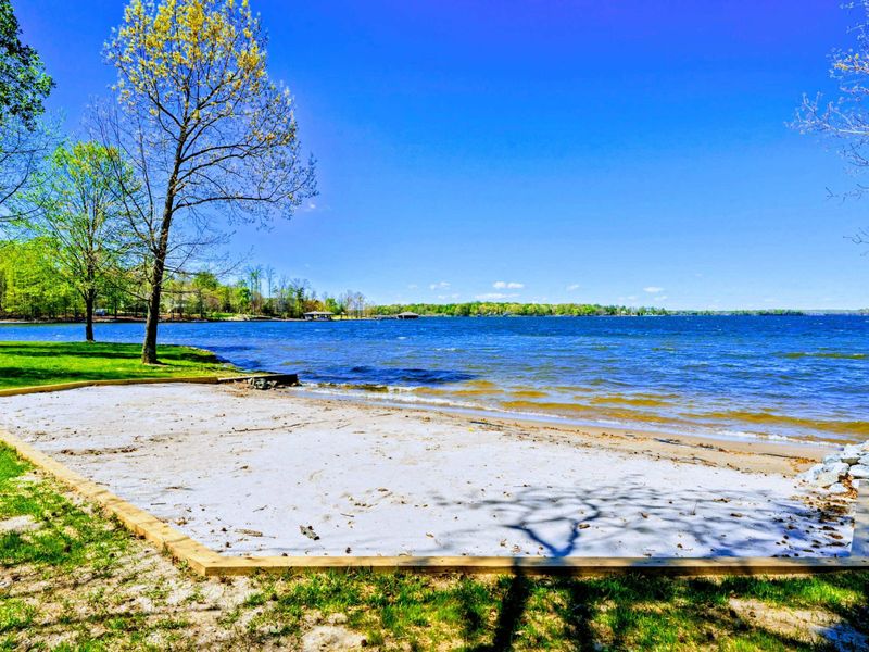 Relax and unwind on the private beach. You will love the views from the beach.