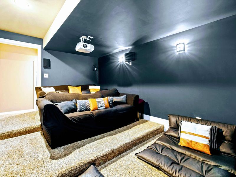 Step into your own private world of entertainment in our dedicated movie theater.