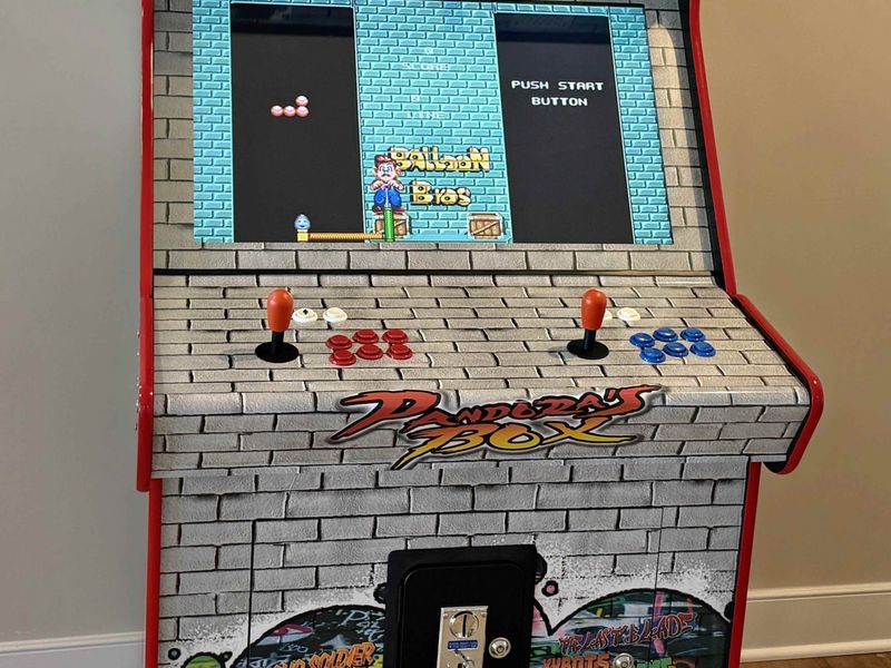 Press Start – Hundreds of retro titles in one cabinet, ready for late-night tournaments and friendly rematches.