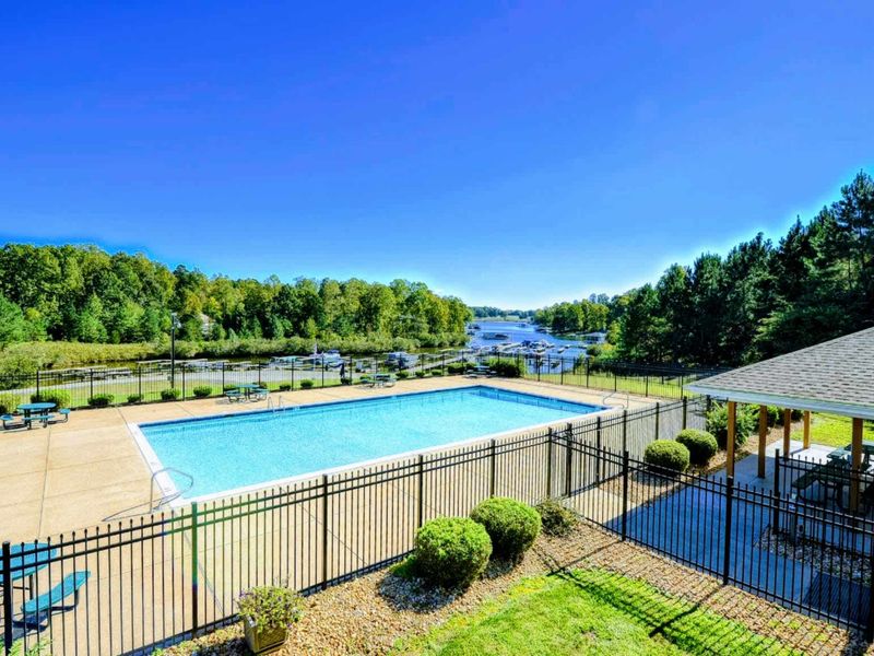 Neighborhood Common Areas - Community amenities at The Waters at Lake Anna: pool, tennis, pickleball, beach, and playground.